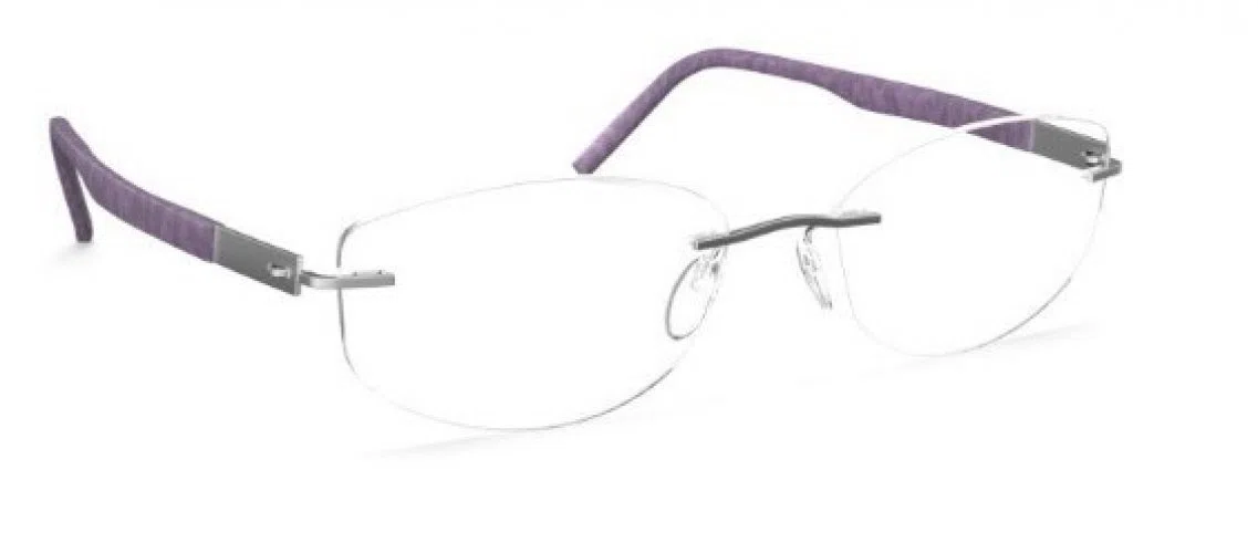 Silhouette Identity Demo Rimless 5535 Eyeglasses - view 4